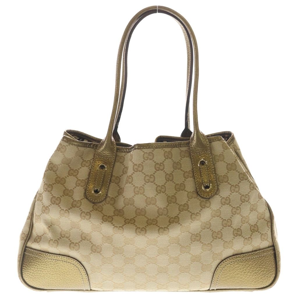 Gucci Princy Tote Bag Gold Leather — view 2