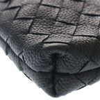 Bottega Veneta Intrecciato Vertical Leather Bag Black — view 5