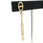 Hermes Chaine D'ancre Chaos Diamond Earrings — view 4