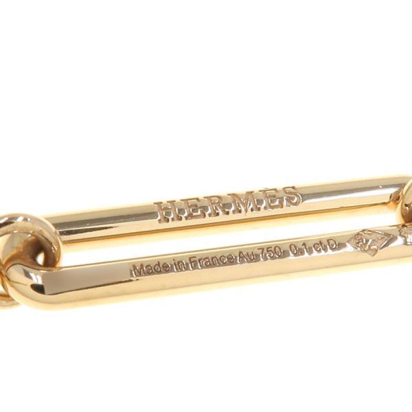 Hermes Chaine D'ancre Chaos Diamond Earrings — view 8