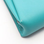 Hermes Pouch Tutti Frutti Blue Paon Lime Leather — view 8