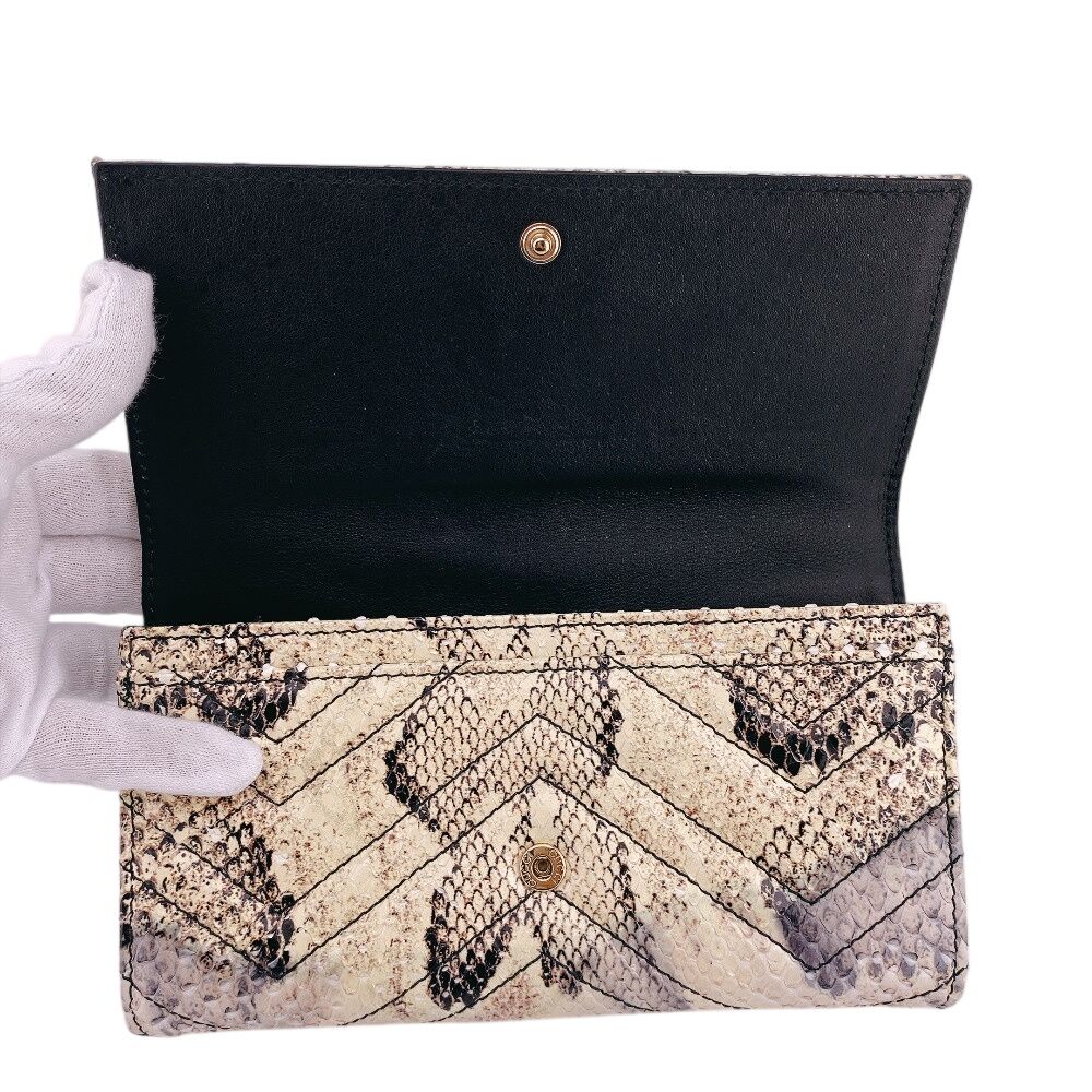 Gucci Exotic Flap GG Marmont Wallet — view 4