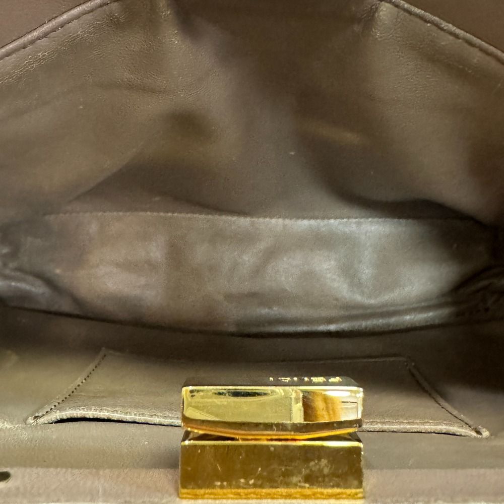Fendi 2-Way Shoulder Mini Peekaboo Handbag — view 6