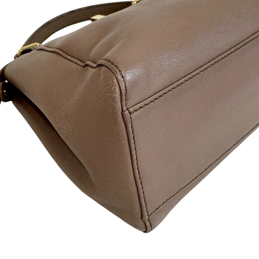 Fendi 2-Way Shoulder Mini Peekaboo Handbag — view 2