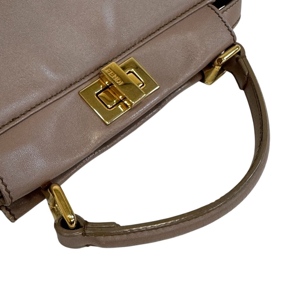 Fendi 2-Way Shoulder Mini Peekaboo Handbag — view 4