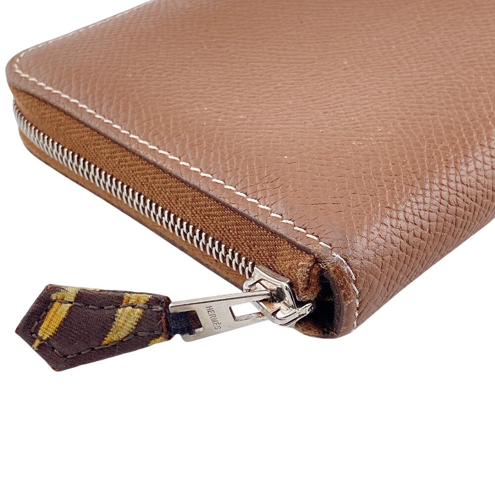 Hermes Compact Wallet Lion Azap Silk in Coin Purse — view 2