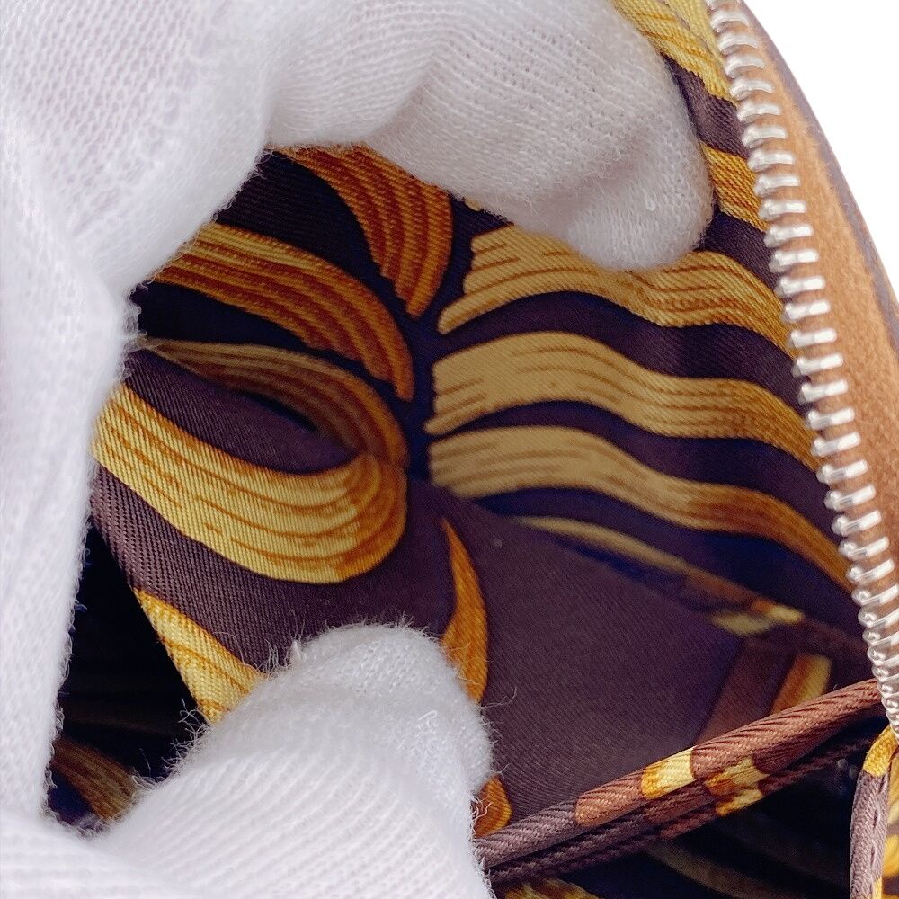 Hermes Compact Wallet Lion Azap Silk in Coin Purse — view 6