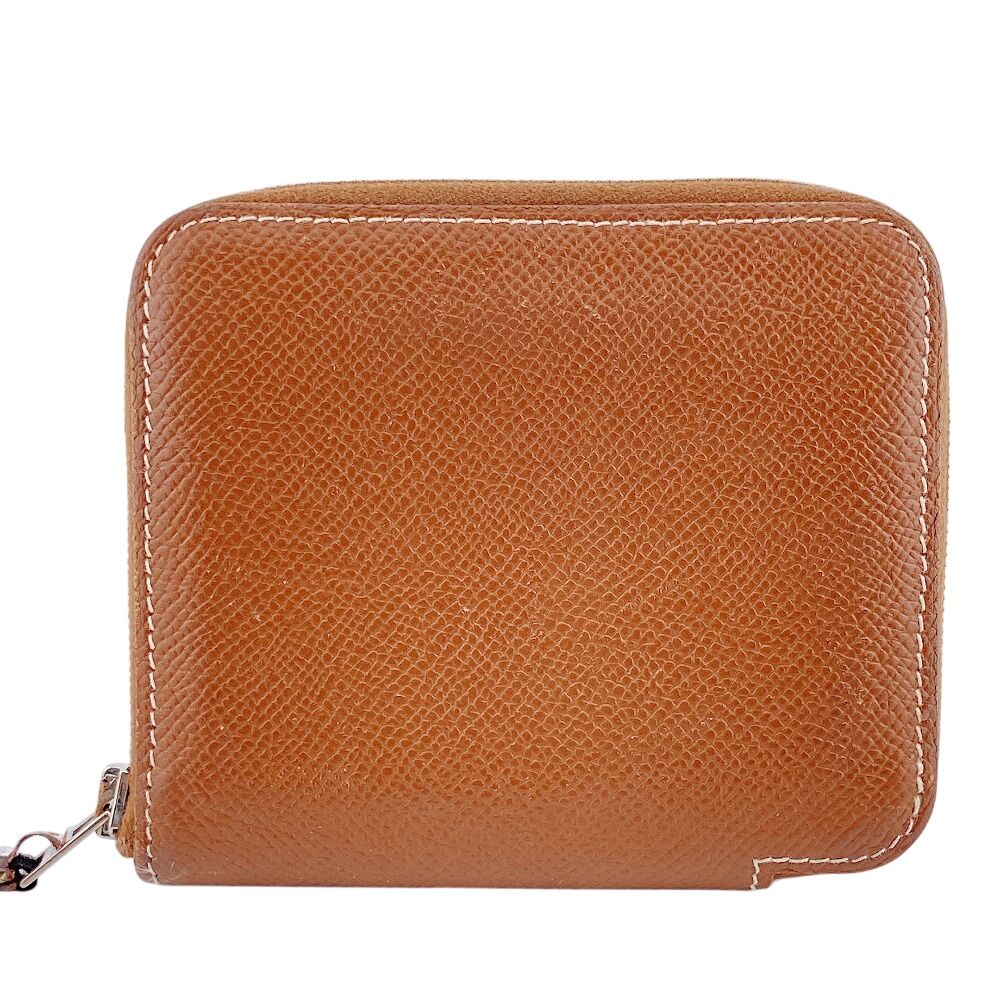Hermes Compact Wallet Lion Azap Silk in Coin Purse