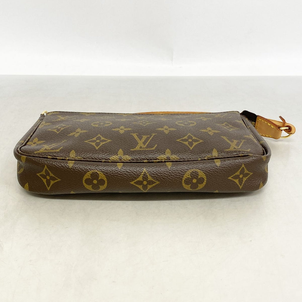Louis Vuitton Pouch Monogram Pochette Accessory Soir Brown — view 3