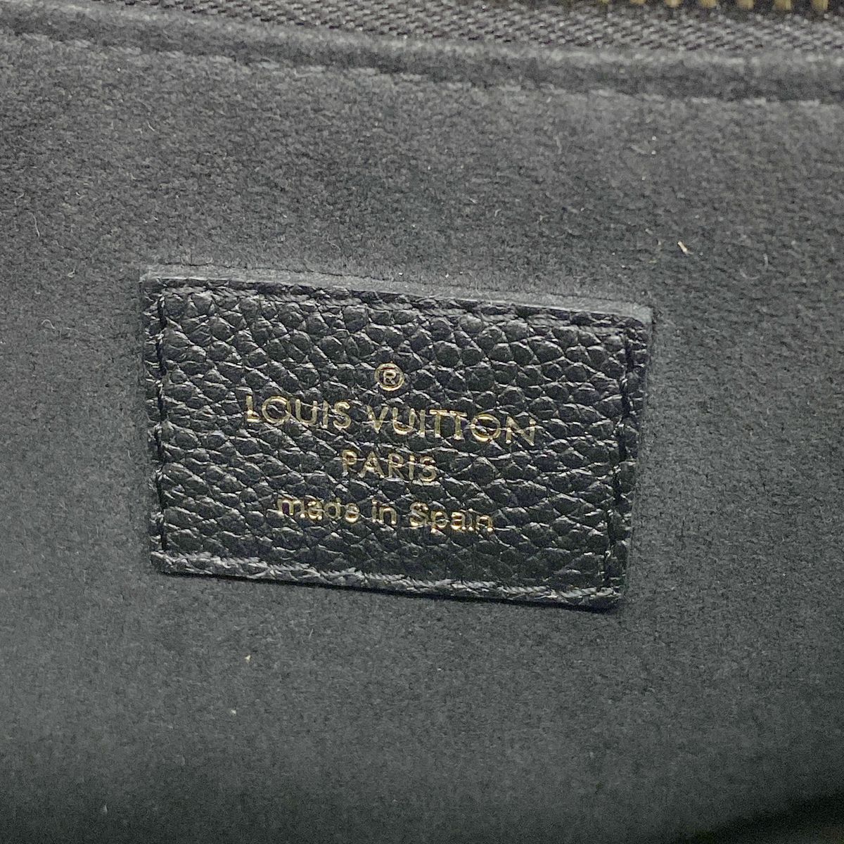 Louis Vuitton Shoulder Bag Monogram Empreinte Nene BB Noir — view 5