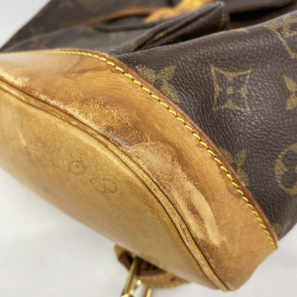 Louis Vuitton Backpack Monogram Montsouris MM Brown — view 6