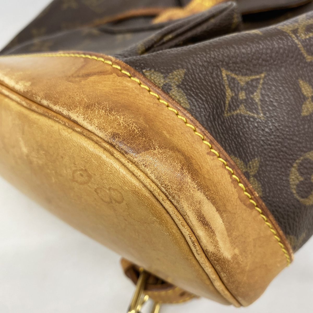 Louis Vuitton Backpack Monogram Montsouris MM Brown — view 6