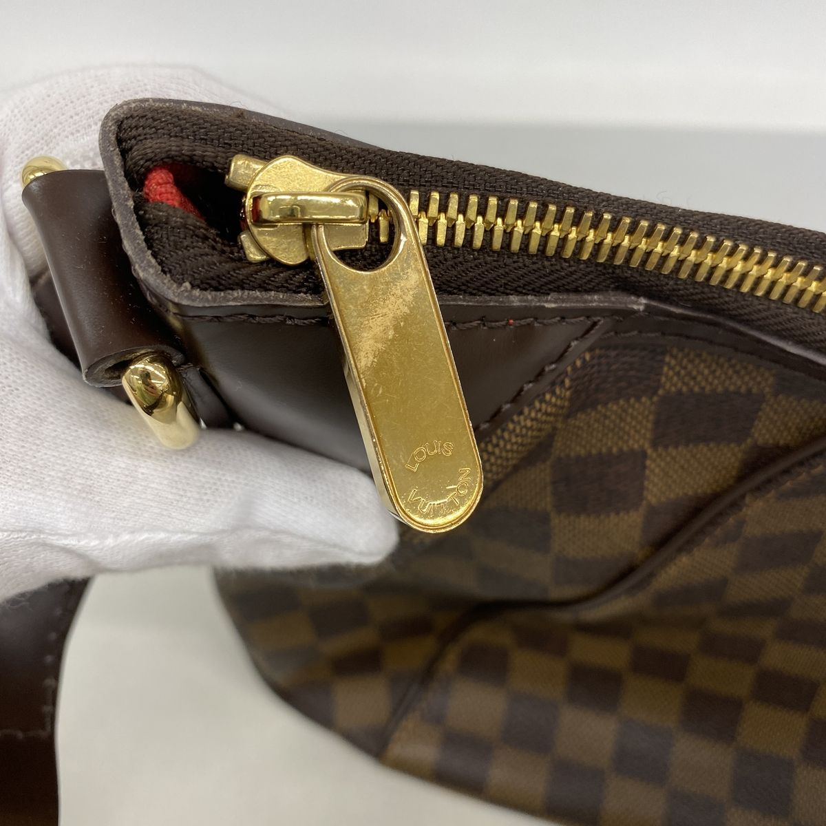 Louis Vuitton Shoulder Bag Damier Thames GM Ebene — view 8