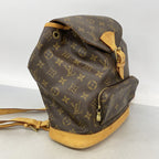 Louis Vuitton Backpack Monogram Montsouris MM Brown — view 2