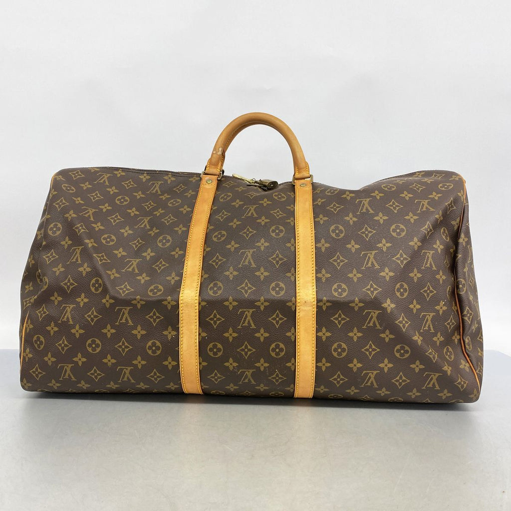 Louis Vuitton Boston Bag Monogram Keepall Bandouliere 60 Brown — view 3