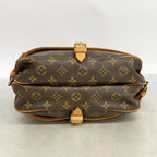 Louis Vuitton Shoulder Bag Monogram Saumur 30 Brown — view 3