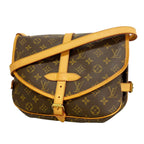 Louis Vuitton Shoulder Bag Monogram Saumur 30 Brown