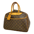 Louis Vuitton Handbag Monogram Deauville Brown