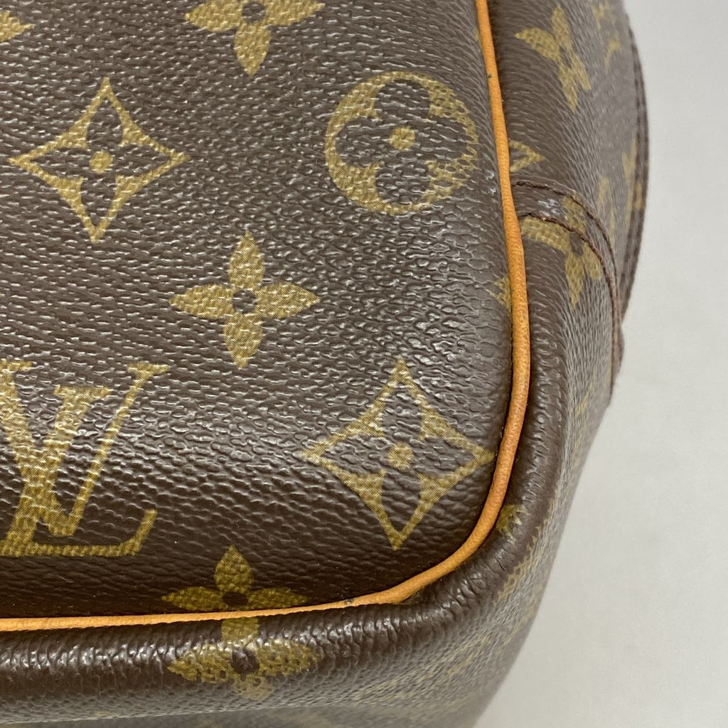 Louis Vuitton Handbag Monogram Deauville Brown — view 6