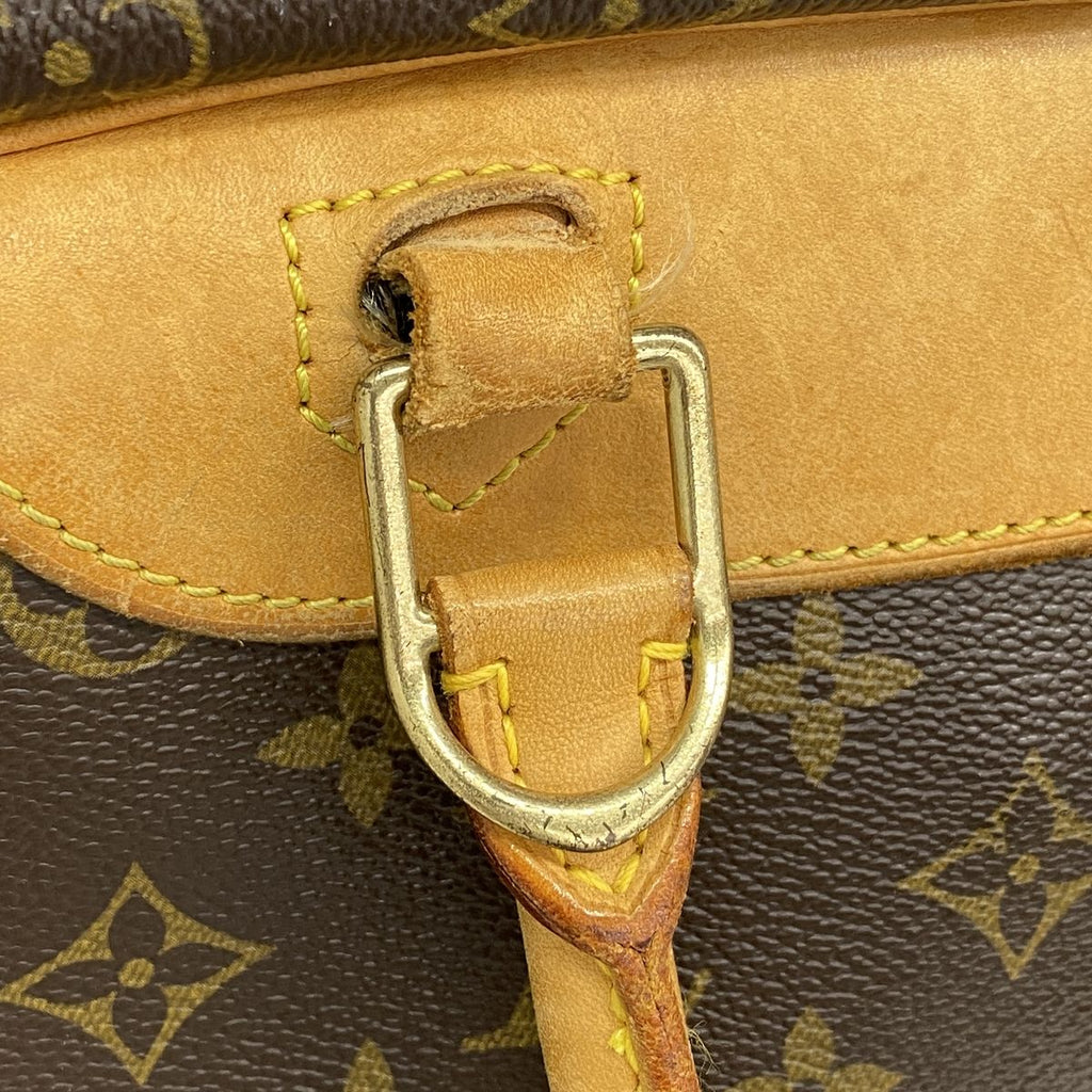 Louis Vuitton Handbag Monogram Deauville Brown — view 8