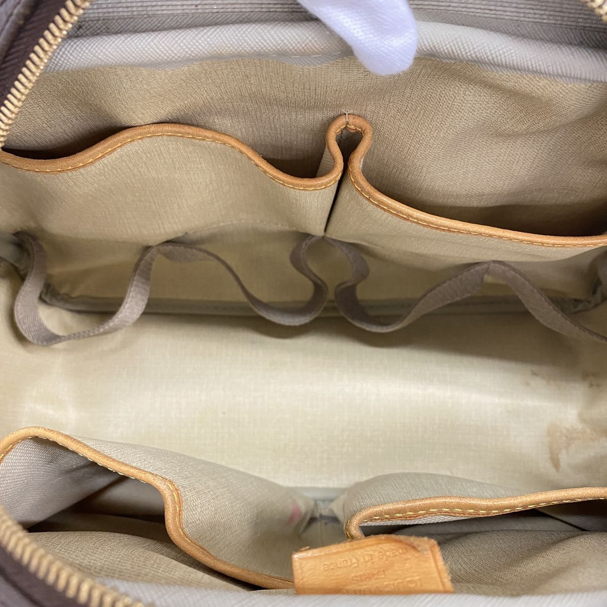 Louis Vuitton Handbag Monogram Deauville Brown — view 4