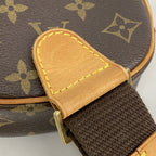Louis Vuitton Belt Bag Monogram Pochette Gange Brown — view 7