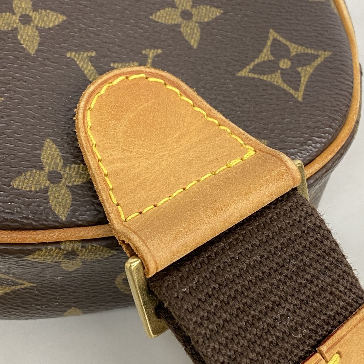 Louis Vuitton Belt Bag Monogram Pochette Gange Brown — view 7