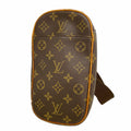 Louis Vuitton Belt Bag Monogram Pochette Gange Brown