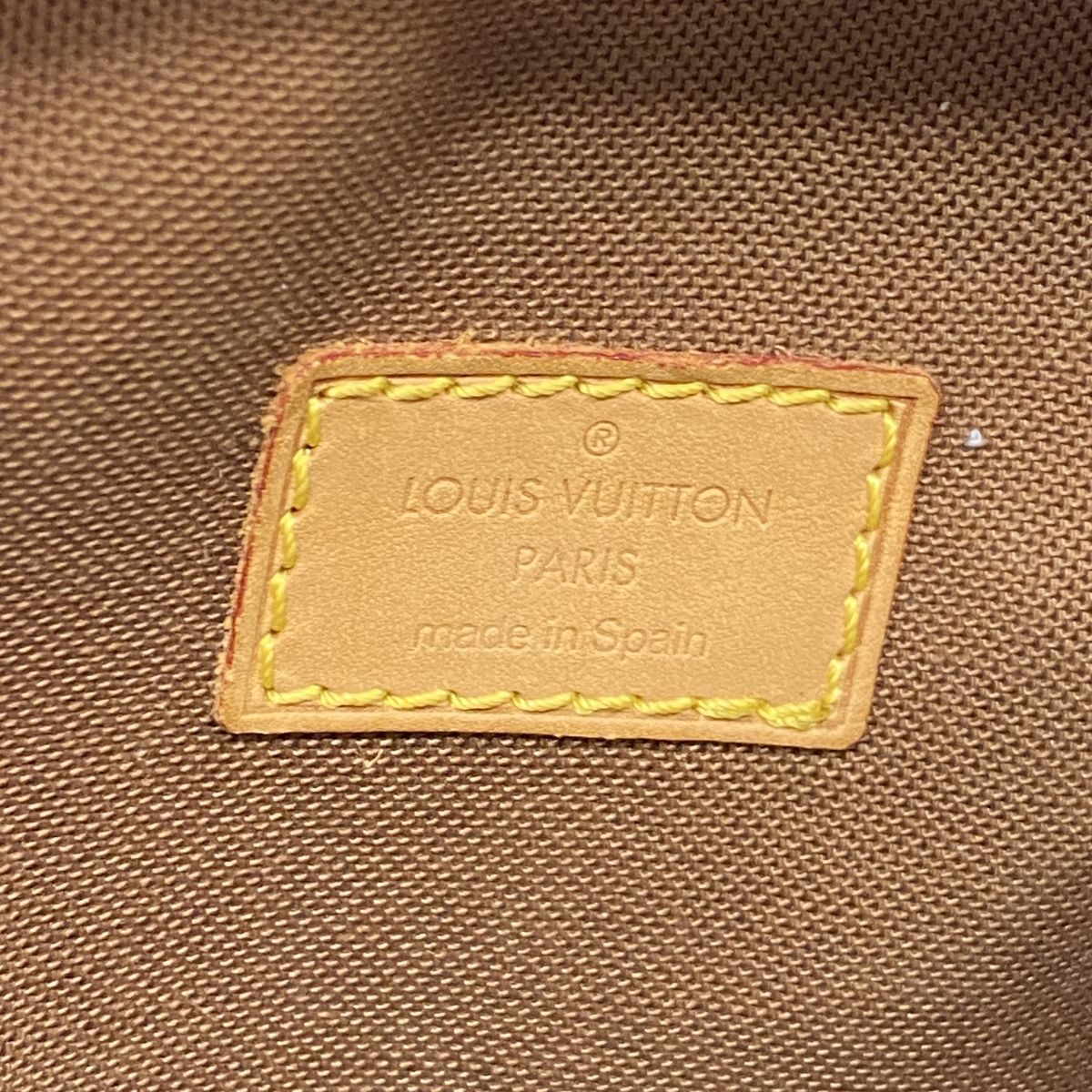 Louis Vuitton Belt Bag Monogram Pochette Gange Brown — view 5