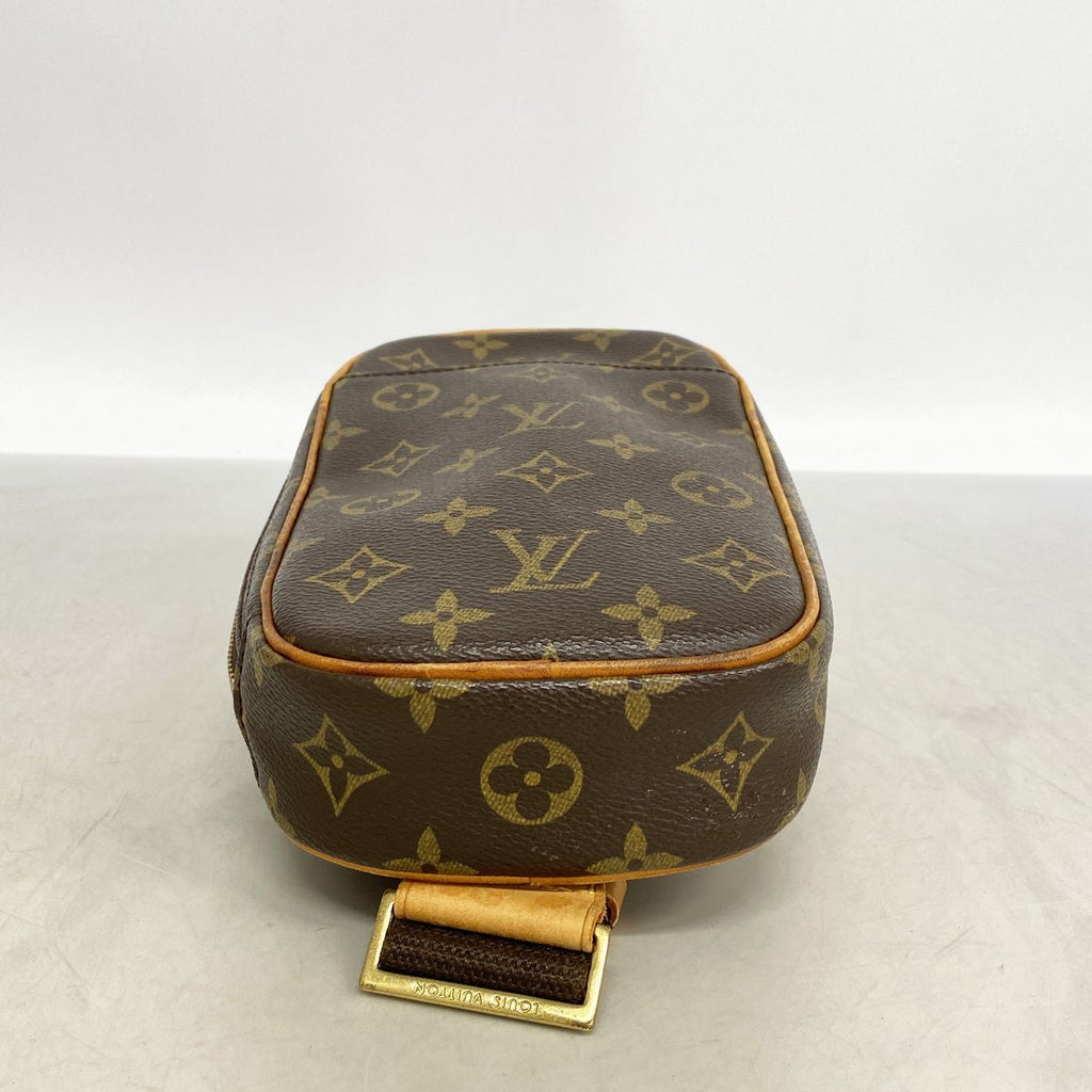 Louis Vuitton Belt Bag Monogram Pochette Gange Brown — view 3