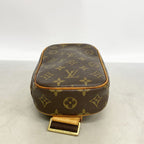 Louis Vuitton Belt Bag Monogram Pochette Gange Brown — view 3
