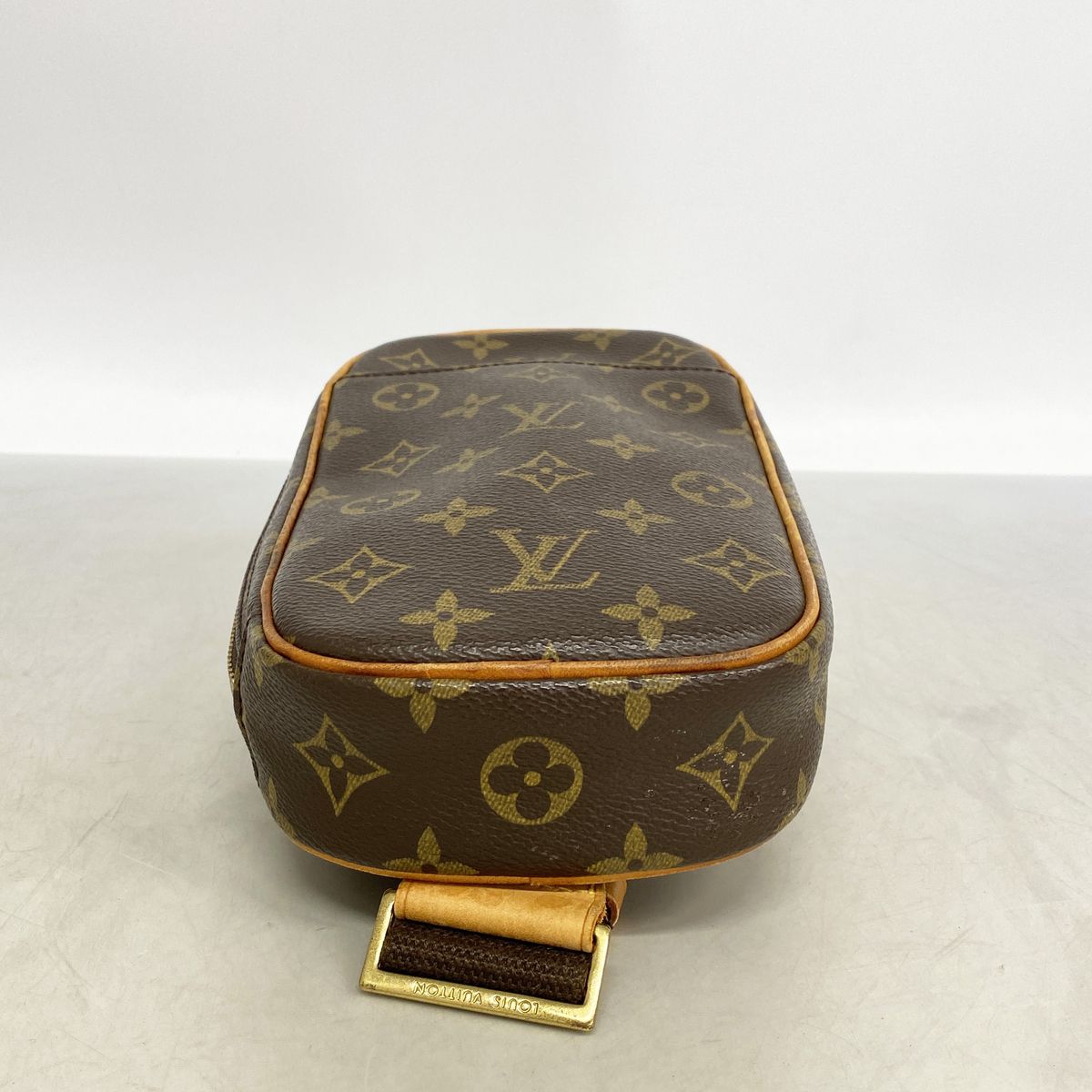 Louis Vuitton Belt Bag Monogram Pochette Gange Brown — view 3