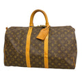 Louis Vuitton Boston Bag Monogram Keepall 45 Brown