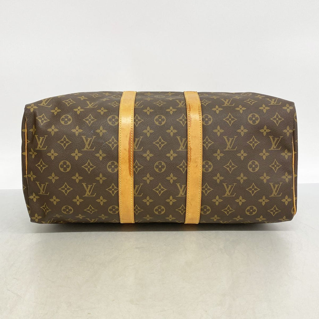 Louis Vuitton Boston Bag Monogram Keepall 45 Brown — view 3