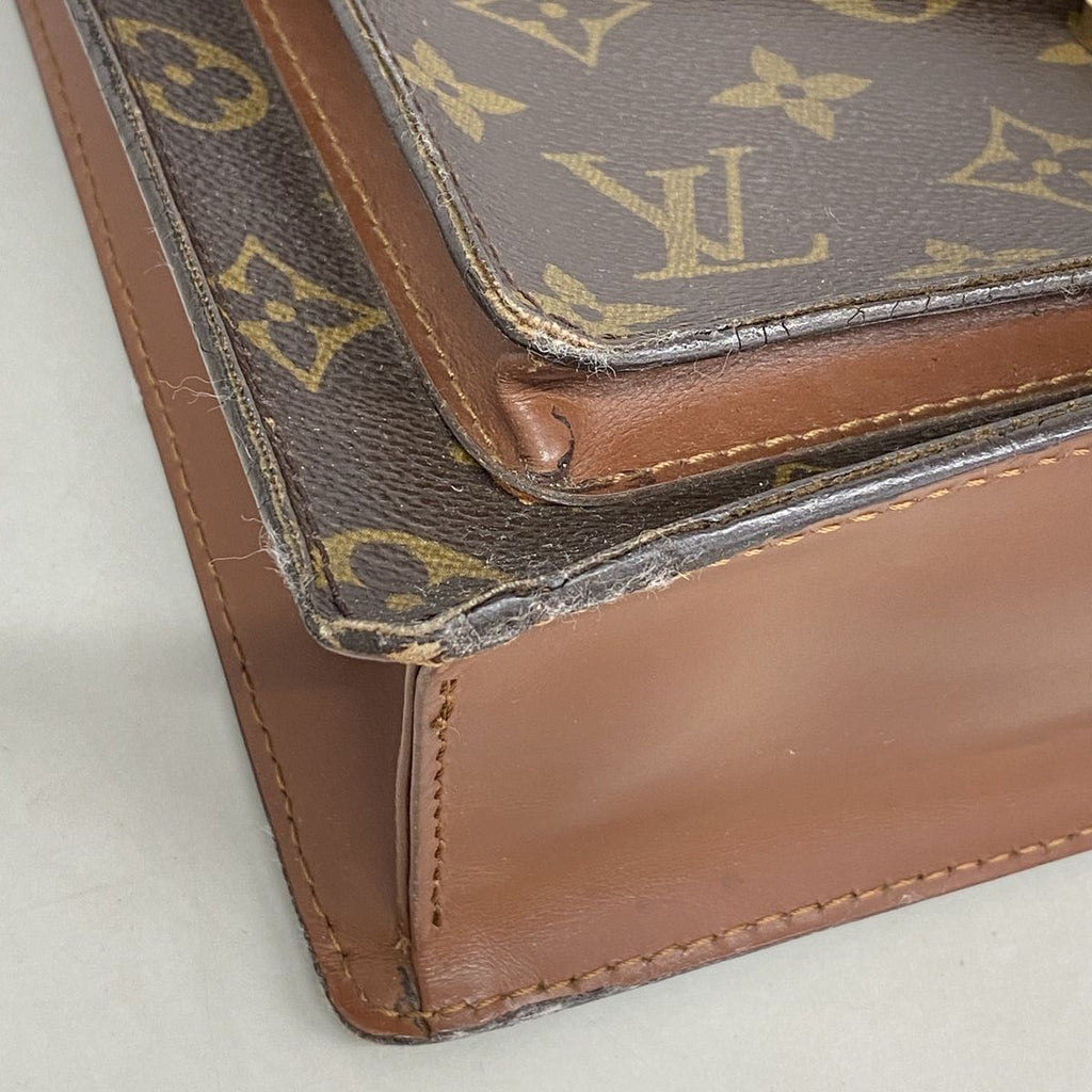 Louis Vuitton Handbag Monogram Monceau 26 Brown 2-Way Bag — view 6