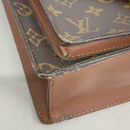 Louis Vuitton Handbag Monogram Monceau 26 Brown 2-Way Bag — view 6