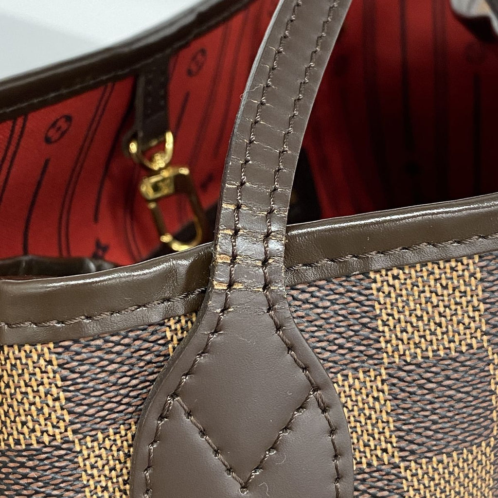 Louis Vuitton Tote Bag Damier Neverfull MM Ebene — view 8