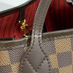 Louis Vuitton Tote Bag Damier Neverfull MM Ebene — view 8