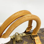 Louis Vuitton Boston Bag Monogram Keepall 50 Brown — view 7