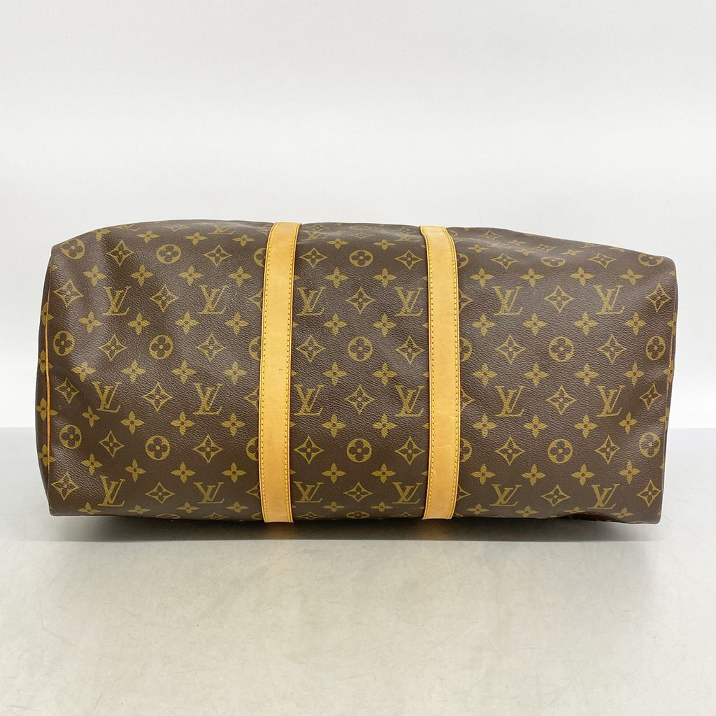 Louis Vuitton Boston Bag Monogram Keepall 50 Brown — view 3