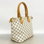 Louis Vuitton Handbag Damier Azur Saleya PM White — view 2