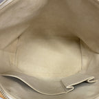 Louis Vuitton Handbag Damier Azur Saleya PM White — view 4