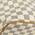 Louis Vuitton Handbag Damier Azur Saleya PM White — view 6