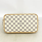 Louis Vuitton Handbag Damier Azur Saleya PM White — view 3