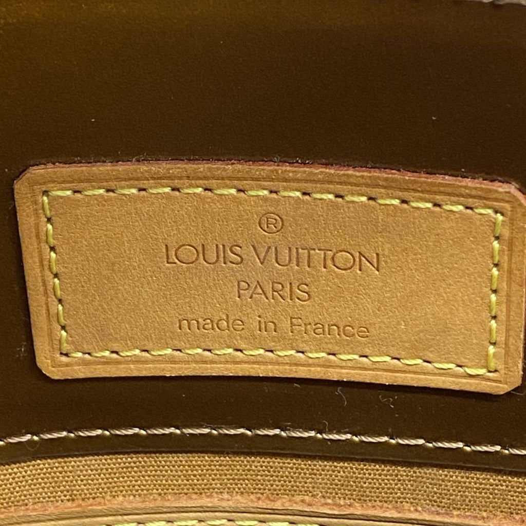 Louis Vuitton Tote Bag Vernis Reed PM Blanc — view 5