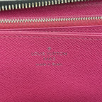Louis Vuitton Wallet Epi Zippy Noir Hot Pink — view 4