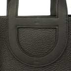 Hermes Handbag in the Loop 18 Taurillon Clemence Black Silver — view 7