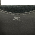 Hermes Handbag in the Loop 18 Taurillon Clemence Black Silver — view 5