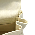 Hermes Handbag Kelly 32 Taurillon Clemence White Silver — view 7