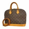 Louis Vuitton Handbag Monogram Alma Brown 2-Way Bag